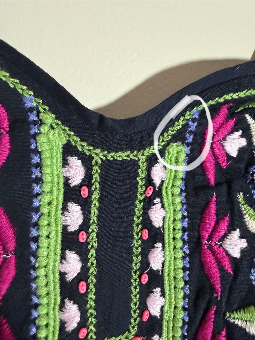 Anthropologie Embroidered Crop Tank - Picture 9 of 9